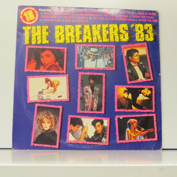 Various - The Breakers '83 USED - Excellent (EX) / Very Good Plus (VG+) Vinyl - LP, Compilation - Australia 1983 - 814 253-1