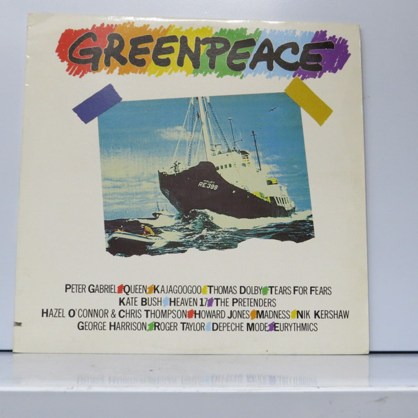 Various - Greenpeace USED - Near Mint (NM) / Very Good Plus (VG+) Vinyl - LP, Compilation - Australia 1985 - JB 214