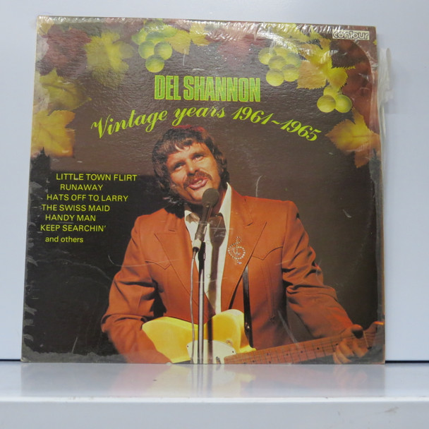 Del Shannon - Vintage Years 1961-1965 USED - Near Mint (NM) / Very Good Plus (VG+) Vinyl - LP, Compilation - Australia 1977 - 6870 689