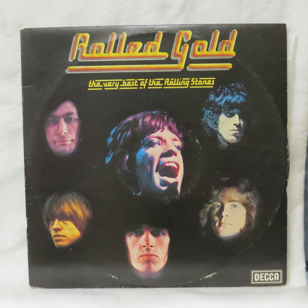 The Rolling Stones - Rolled Gold (The Very Best Of The Rolling Stones) USED - Very Good Plus (VG+) / Very Good Plus (VG+) 2 x Vinyl - LP, Compilation, Reissue, Stereo, Blue Labels / Silver Text - Australia - ROST 1/2