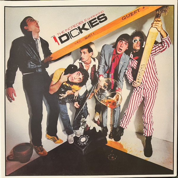 The Dickies - The Incredible Shrinking Dickies - Vinyl LP-Brand New/Still sealed - AHOY1LP422