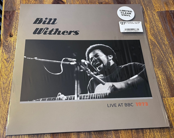 Bill Withers - Live at the BBC 1973 - Vinyl LP-Brand New/Still sealed - OUTS044