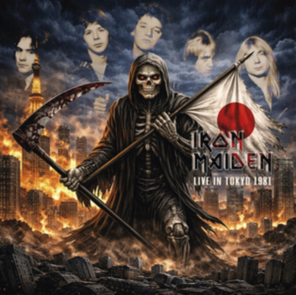 IRON MAIDEN - Live In Japan 1981. Fm Radio Broadcast (Red Vinyl)-Vinyl LP-Brand New/Still sealed