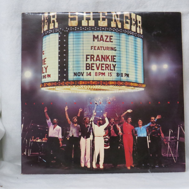 Maze Featuring Frankie Beverly - Live In New Orleans USED - Near Mint (NM) / Very Good Plus (VG+) 2 x Vinyl - LP, Album - UK 1981 - ESTSP 22