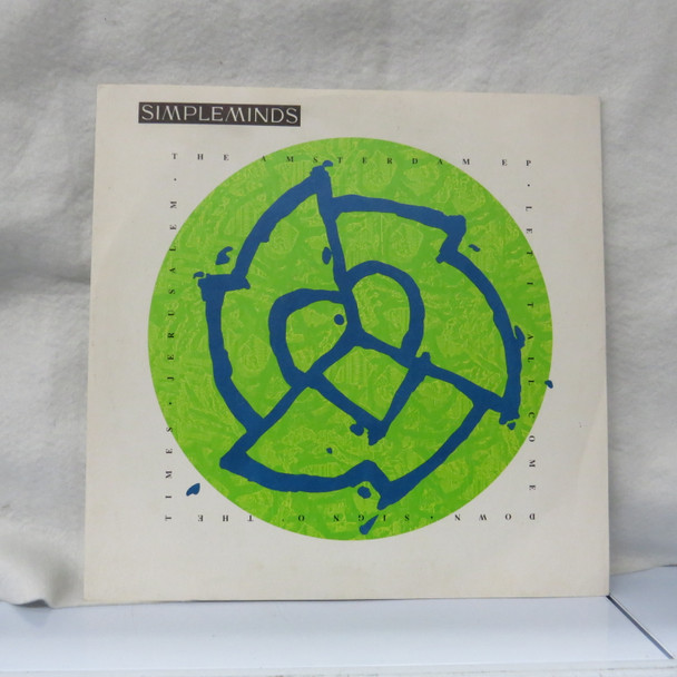 Simple Minds - The Amsterdam EP USED - Excellent (EX) / Excellent (EX) Vinyl - 12", 45 RPM, EP, Stereo - UK 1989 - SMXT 6