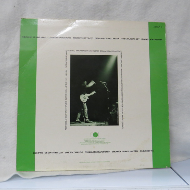 Billy Bragg - Brewing Up With Billy Bragg USED - Excellent (EX) / Very Good Plus (VG+) Vinyl - LP, Album, CBS Pressing - UK 1984 - AGOLP 4