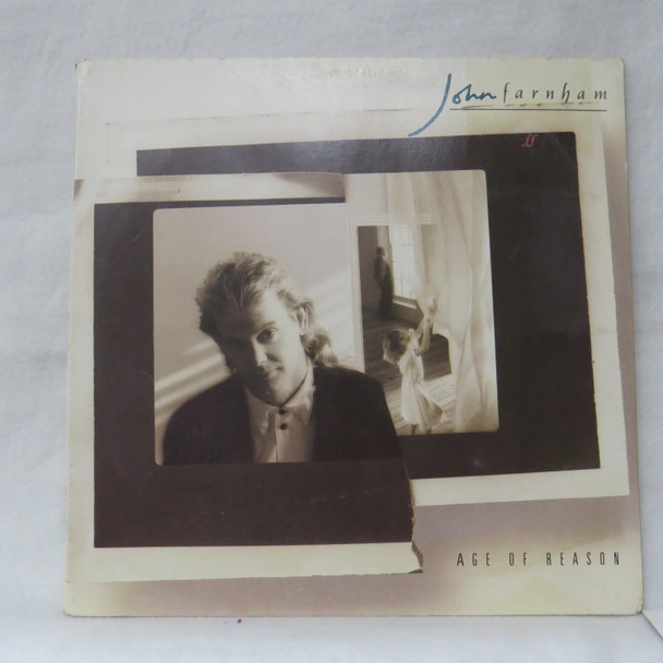 John Farnham - Age Of Reason USED - Near Mint (NM) / Very Good Plus (VG+) Vinyl - LP, Album, Misprint, Stereo, Gatefold - Australia 1988 - SLF10168
