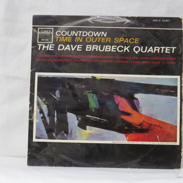 The Dave Brubeck Quartet - Countdown: Time In Outer Space USED - Excellent (EX) / Very Good Plus (VG+) Vinyl - LP, Album, Stereo - Australia 1962 - KLLS 1727