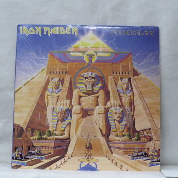 Iron Maiden - Powerslave USED - Near Mint (NM) / Near Mint (NM) Vinyl - LP, Album - Australia 1984 - EMC.240200