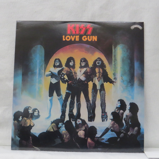 Kiss - Love Gun USED - Near Mint (NM) / Near Mint (NM) Vinyl - LP, Album, Unofficial Release, Blue glitter - UK 2015 - CALH2017