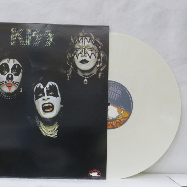 Kiss - Kiss USED - Near Mint (NM) / Near Mint (NM) Vinyl - LP, Album, Reissue, Unofficial Release, White - US - NBLP 7001