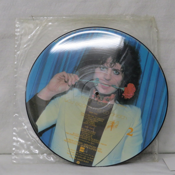 Marc Bolan - You Scare Me To Death USED - Excellent (EX) / Very Good Plus (VG+) Vinyl - LP, Album, Picture Disc - UK 1981 - PERED 20