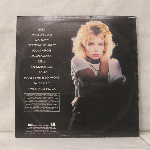 Kim Wilde - Kim Wilde USED - Very Good Plus (VG+) / Very Good Plus (VG+) Vinyl - LP, Album - Australia 1981 - SRAK-544