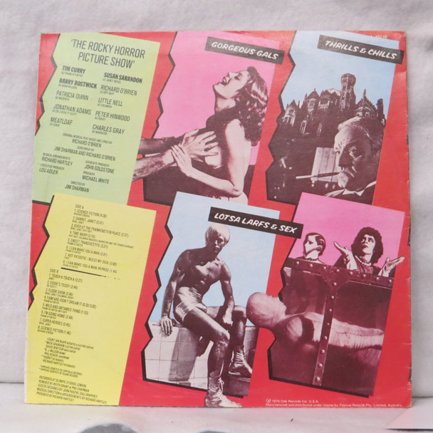 Various - The Rocky Horror Picture Show USED - Very Good (VG) / Very Good Plus (VG+) Vinyl - LP, Album, Reissue - Australia 1977 - L 35698