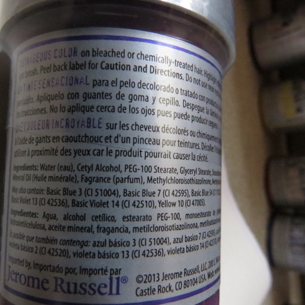 Punky Colour-RED WINE-100ml HAIR DYE Jerome Russell- New/Sealed-Punk