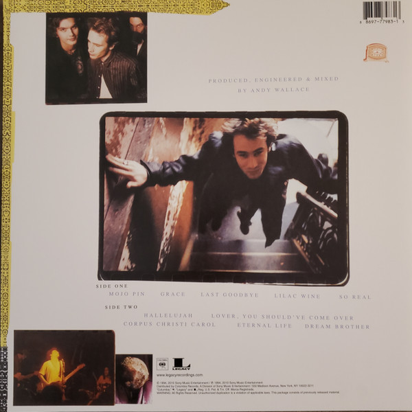 JEFF BUCKLEY -GRACE- VINYL LP (180g)-Brand New-Still Sealed