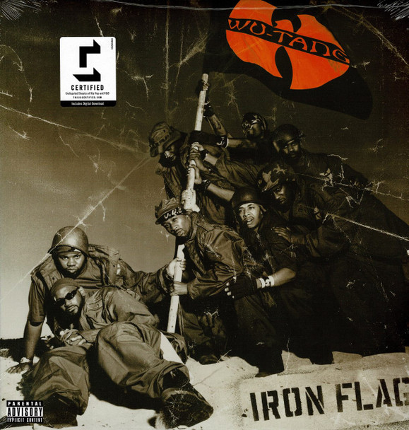 WU-TANG (2 LP's)-Iron Flag  Vinyl LP-Brand New-Still Sealed