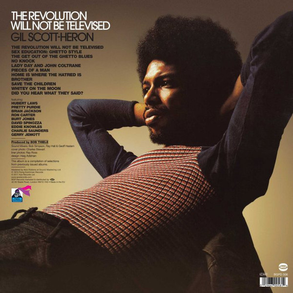 GIL SCOTT-HERON-The Revolution Will Not Be Televised Vinyl LP