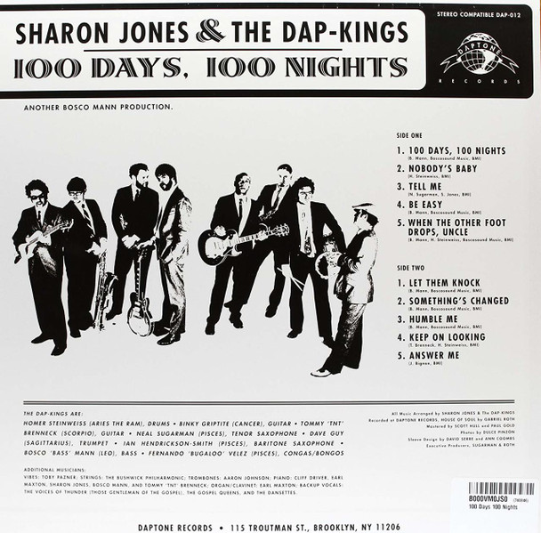 Sharon Jones & The Dap-kings-100 NIGHTS and 100 DAYS-VINYL LP-Brand New-Still Sealed