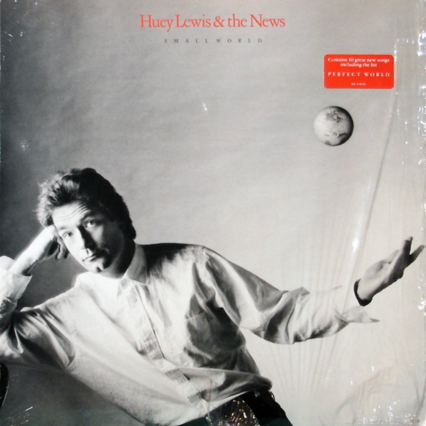 HUEY LEWIS & THE NEWS-Small World Vinyl LP-Brand New-Still Sealed-CRYS1622