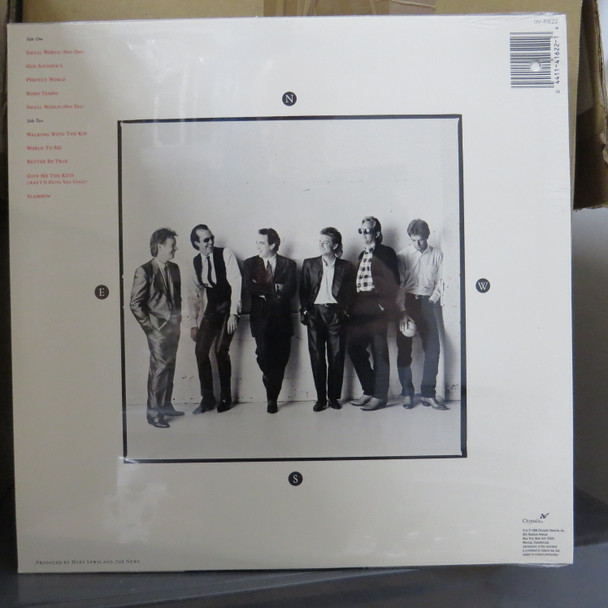 HUEY LEWIS & THE NEWS-Small World Vinyl LP-Brand New-Still Sealed-CRYS1622