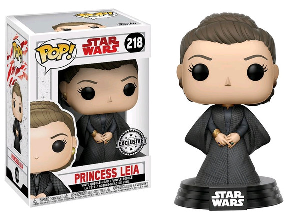 Star Wars - Princess Leia with Cloak Episode VIII The Last Jedi US Exclusive Pop! Vinyl [RS]-FUN22416