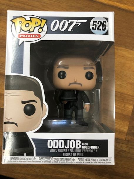 James Bond - Oddjob Throwing Hat US Exclusive Pop! Vinyl [RS]-FUN24932
