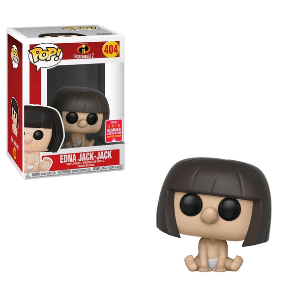 Incredibles 2 - Edna Jack-Jack SDCC 2018 US Exclusive Pop! Vinyl [RS]-FUN29954