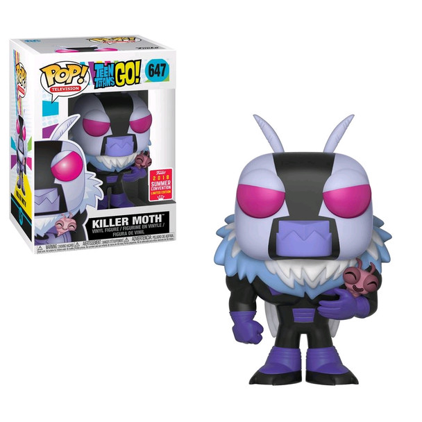 Teen Titans Go! - Killer Moth SDCC 2018 US Exclusive Pop! Vinyl [RS]-FUN30294