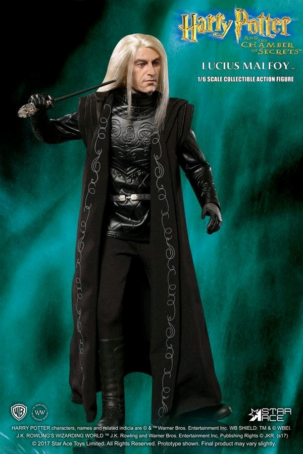 Harry Potter Lucius Malfoy 12 1 6 Scale Action Figure Satsa0021 Ebay