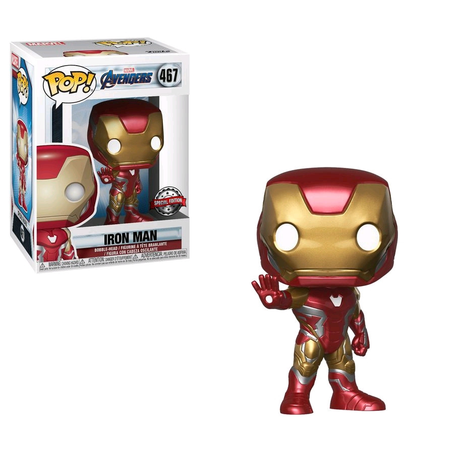 funko pop iron man endgame exclusive