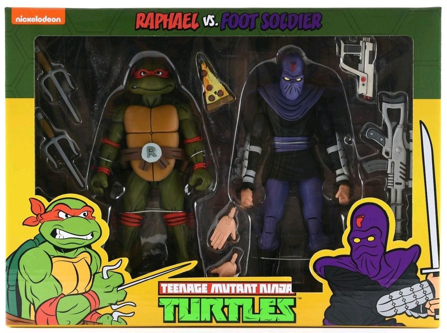 Raphael vs Foot Soldier Action Figure 2-pack-N... Teenage Mutant Ninja Turtles