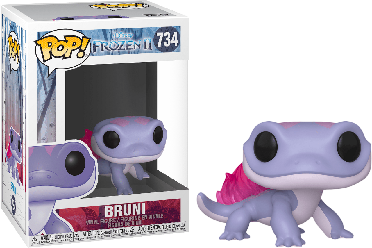 frozen salamander toy