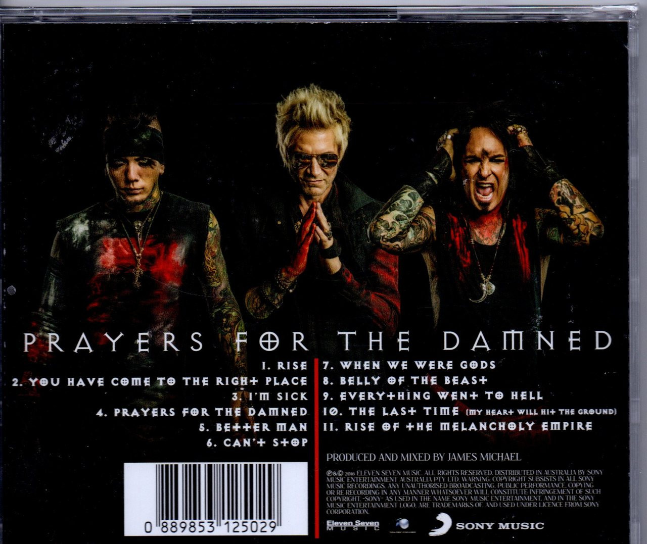 Sixx A M Prayers For The Damned Volume 1 Cd Brand New Still Sealed Ebay