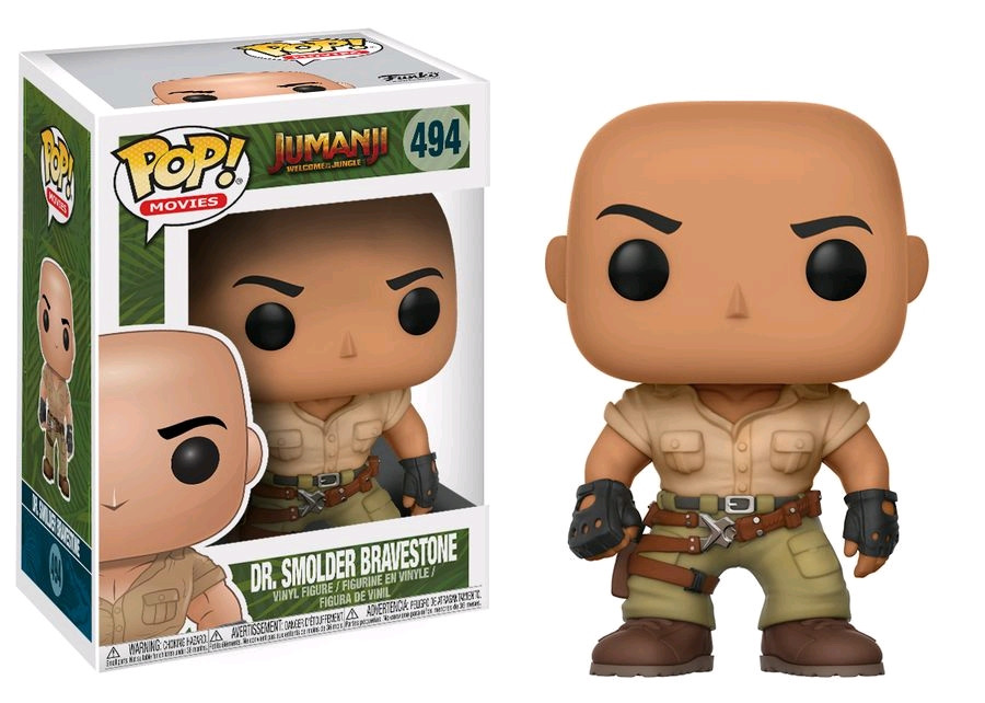 Dr Smolder Bravestone Pop Vinyl-FUN21598 Welcome to the Jungle Jumanji