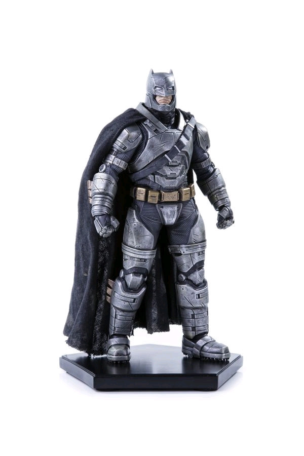 armored batman statue