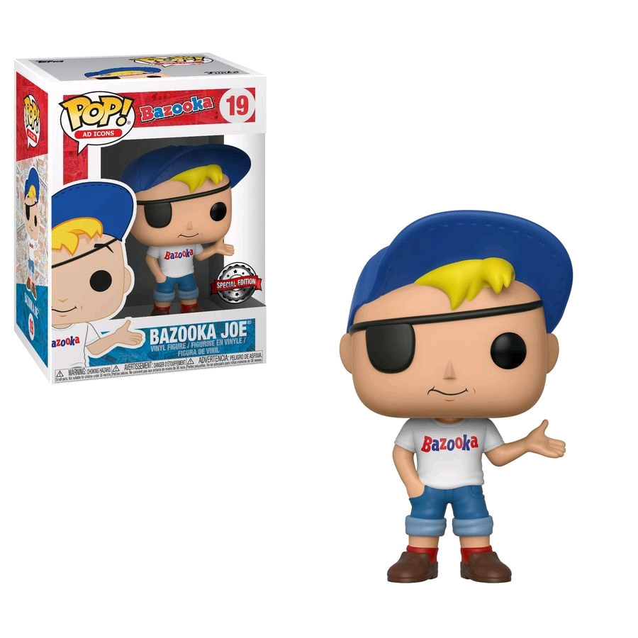 Bazooka Joe AD ICONS New !! Special edition europea Funko POP