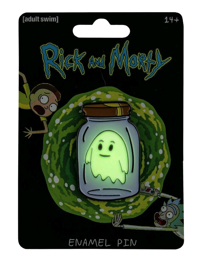 rick and morty ghost in a jar figure
