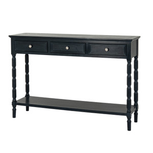 Contour Three Drawer Console