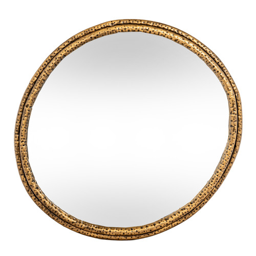 Nahla Medium Wall Mirror shown full-length on a white background