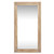 Washed Wood Framed Mirror shown full-length on a white background