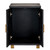 Lennox Black 2 Door Side Cupboard
