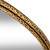Nahla Medium Wall Mirror With Dimpled Frame