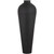 Matt Black Large Hammered Vase With Lid shown on a white background, full-length view