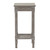 Serene Rattan Small Side Table shown at an angle on a white background