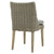 Back of Amalfi outdoor dining chair