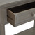 Close-up of the Serene 4 Drawer Console Table's open drawer