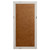 Washed Wood Large Framed Mirror