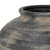 Close-up of the Marra Squat Vase's textured glazed surface