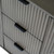 Reed Three Drawer Two Door Cabinet